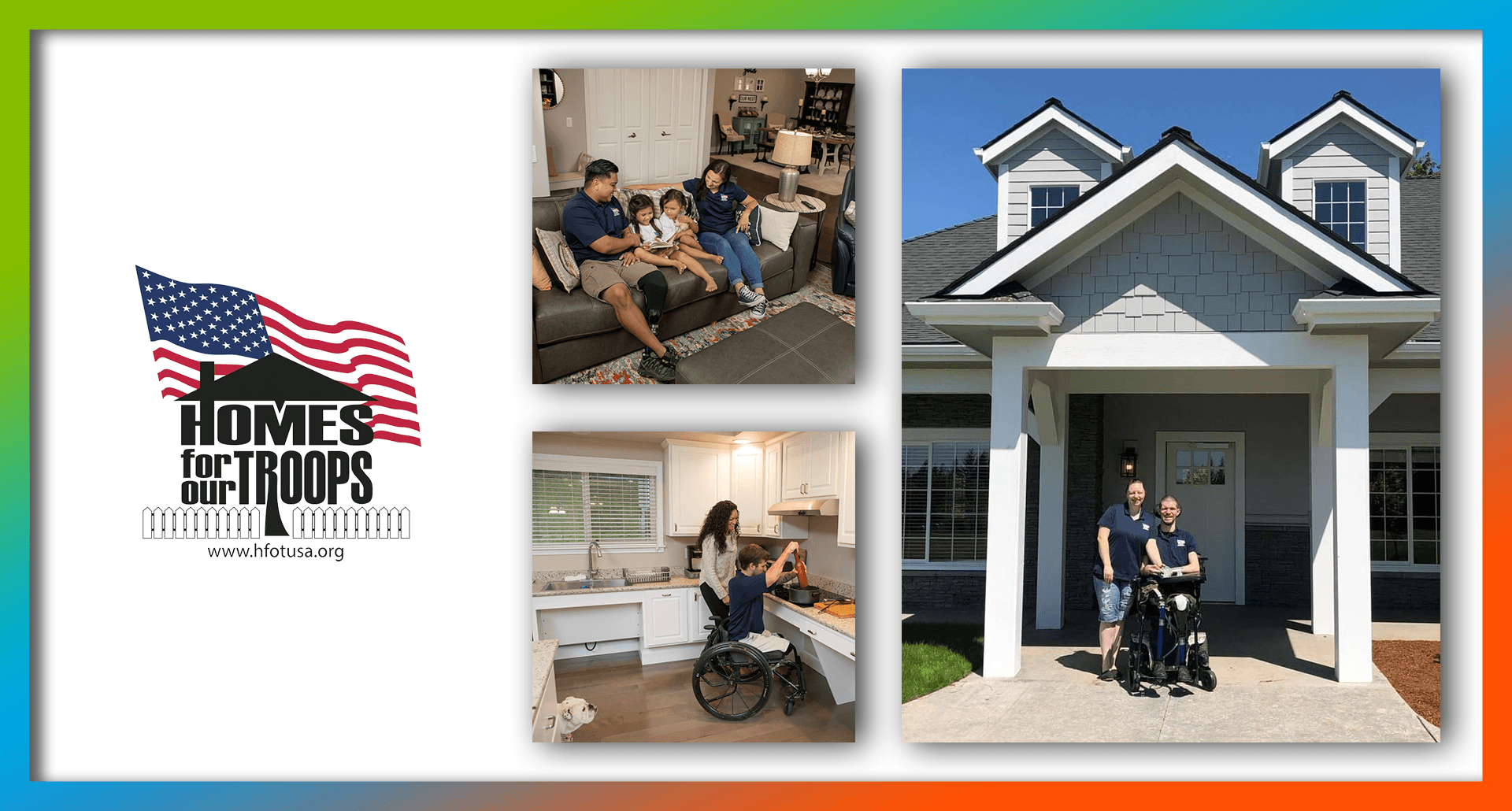 Charity Spotlight: Homes For Our Troops