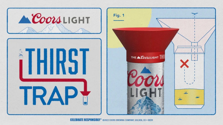 In the News: The Coors Light Branded 'Thirst Trap' Literally Traps Mosquitos in a Beer Can